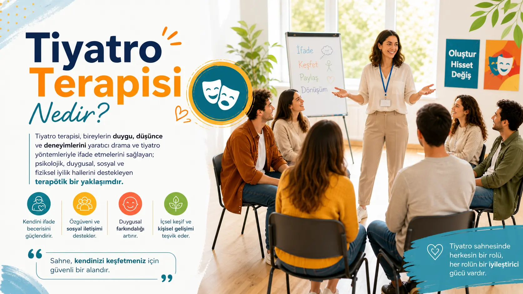Tiyatro Terapisi Nedir?