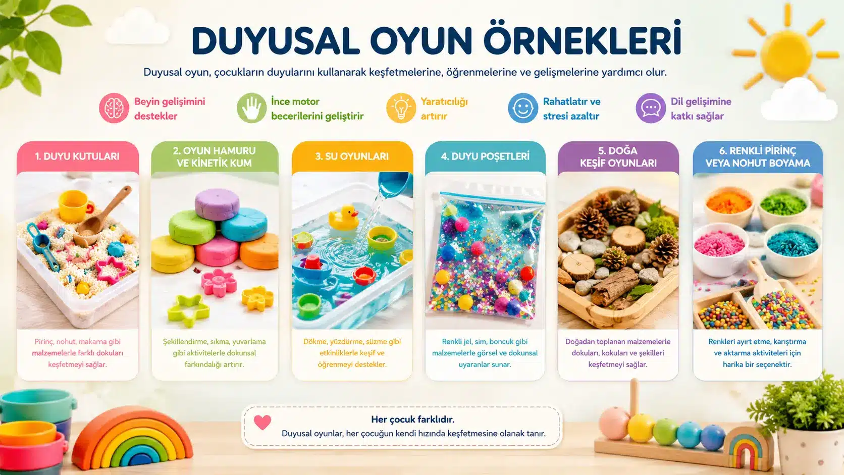 Duyusal Oyun Örnekleri