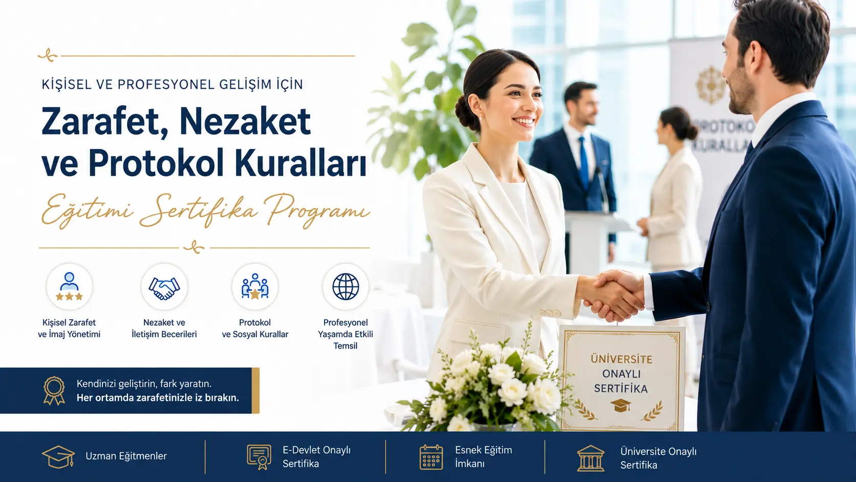 Zarafet Nezaket ve Protokol Kuralları Eğitimi