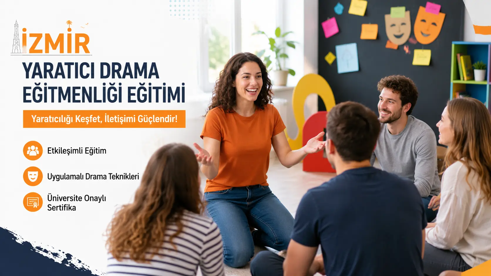 İzmir Yaratıcı Drama Eğitmenliği Eğitimi