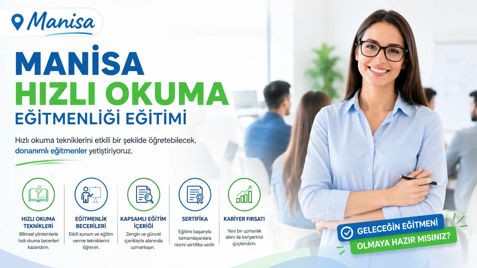 Manisa Hızlı Okuma Eğitmenliği Eğitimi
