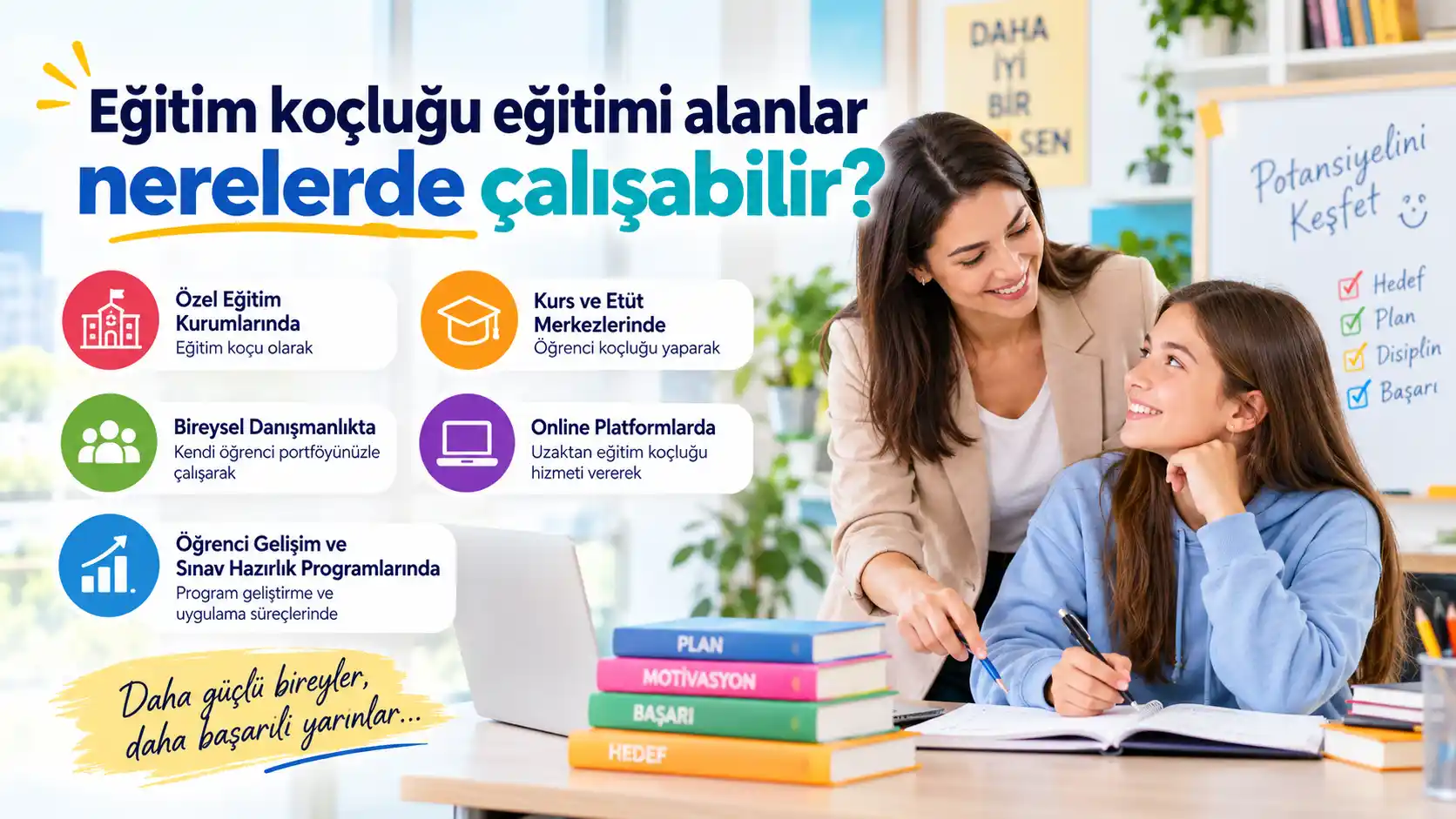 Eğitim Koçluğu Eğitimi Alanlar Nerelerde Çalışabilir?